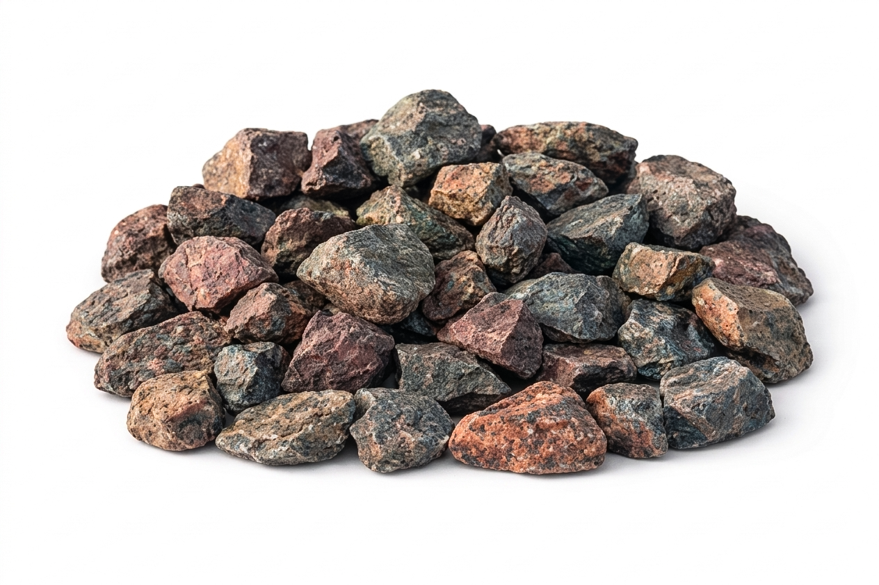 Piatră de granit maro-gri